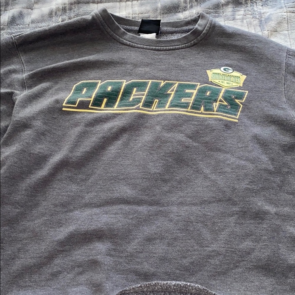 Green Bay packers cropped sweater